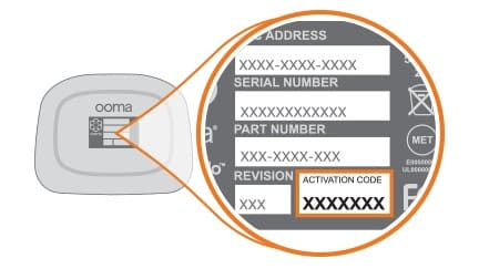 Ooma activation diagram VoIP