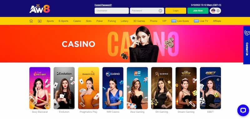 AW8 - Reputable Online Casino in Malaysia with Massive Selection of Slots