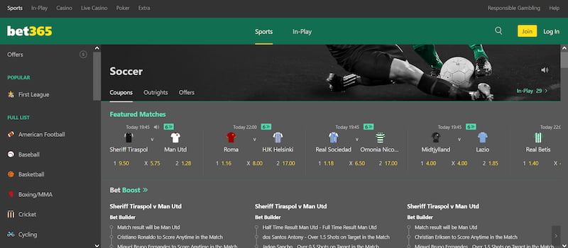 Bet365 - One of The Best Sports Betting Sites in Indonesia
