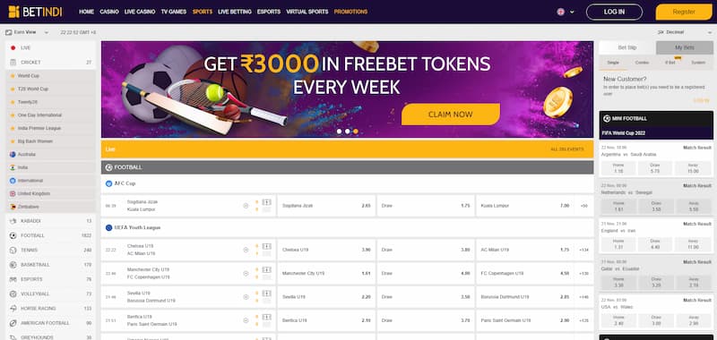 Betindi- Trusted Local Indian Sports Betting Site