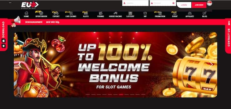 EUBet Online Gambling - The Best Singapore Online Casino for Anonymity