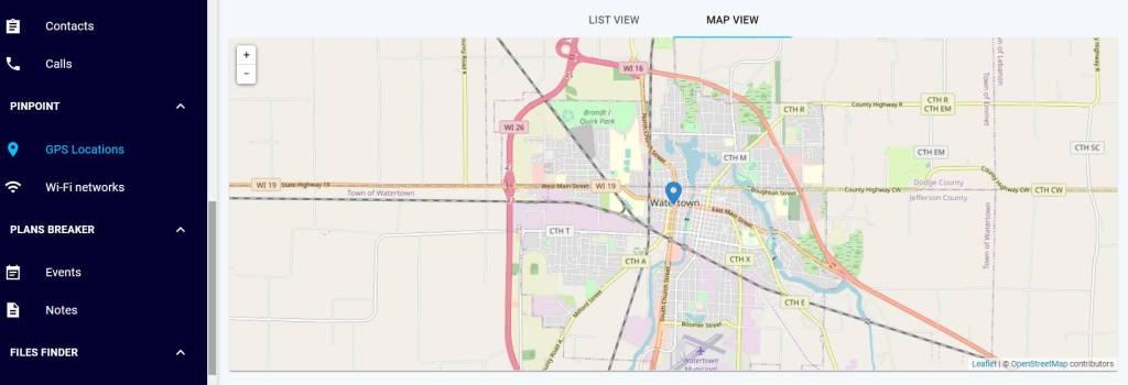 EyeZy GPS Location Tracking