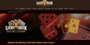 Lucky Creek California online casino