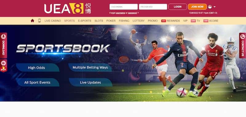 Me88 - Leading Sportsbook for Parlay Bets in Singapore