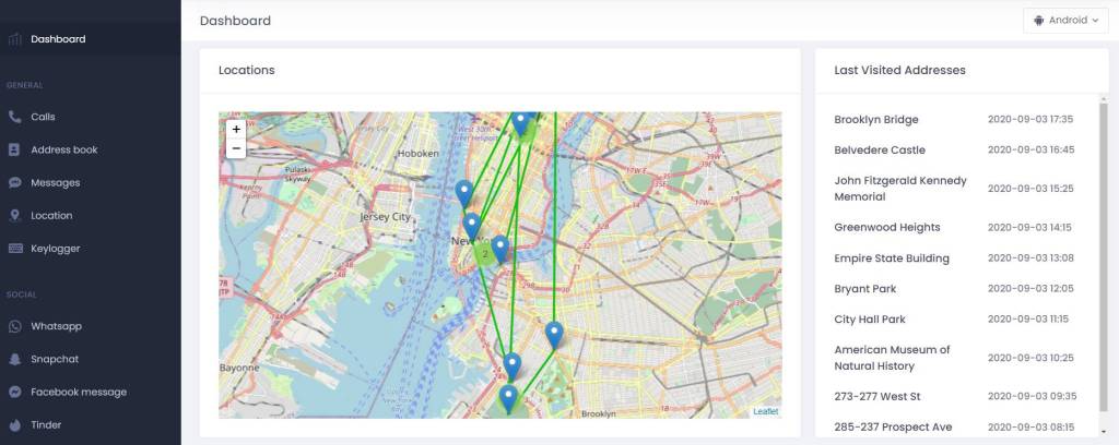 uMobix GPS Location Tracking
