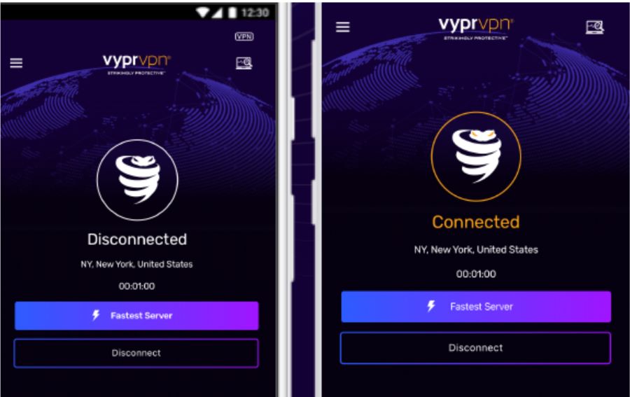 Vypr Android app