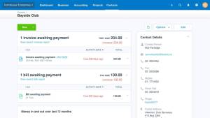 Xero accounting software for self-employed