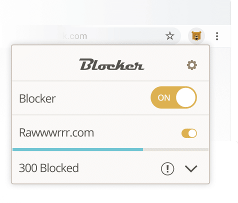 TunnelBear Blocker Feature